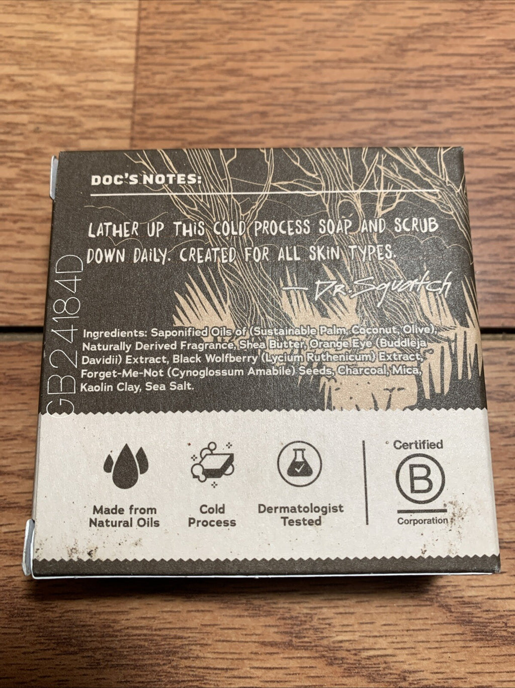 Heavy Grit Natural Bar Soap - Limited Edition Men's 5 oz.