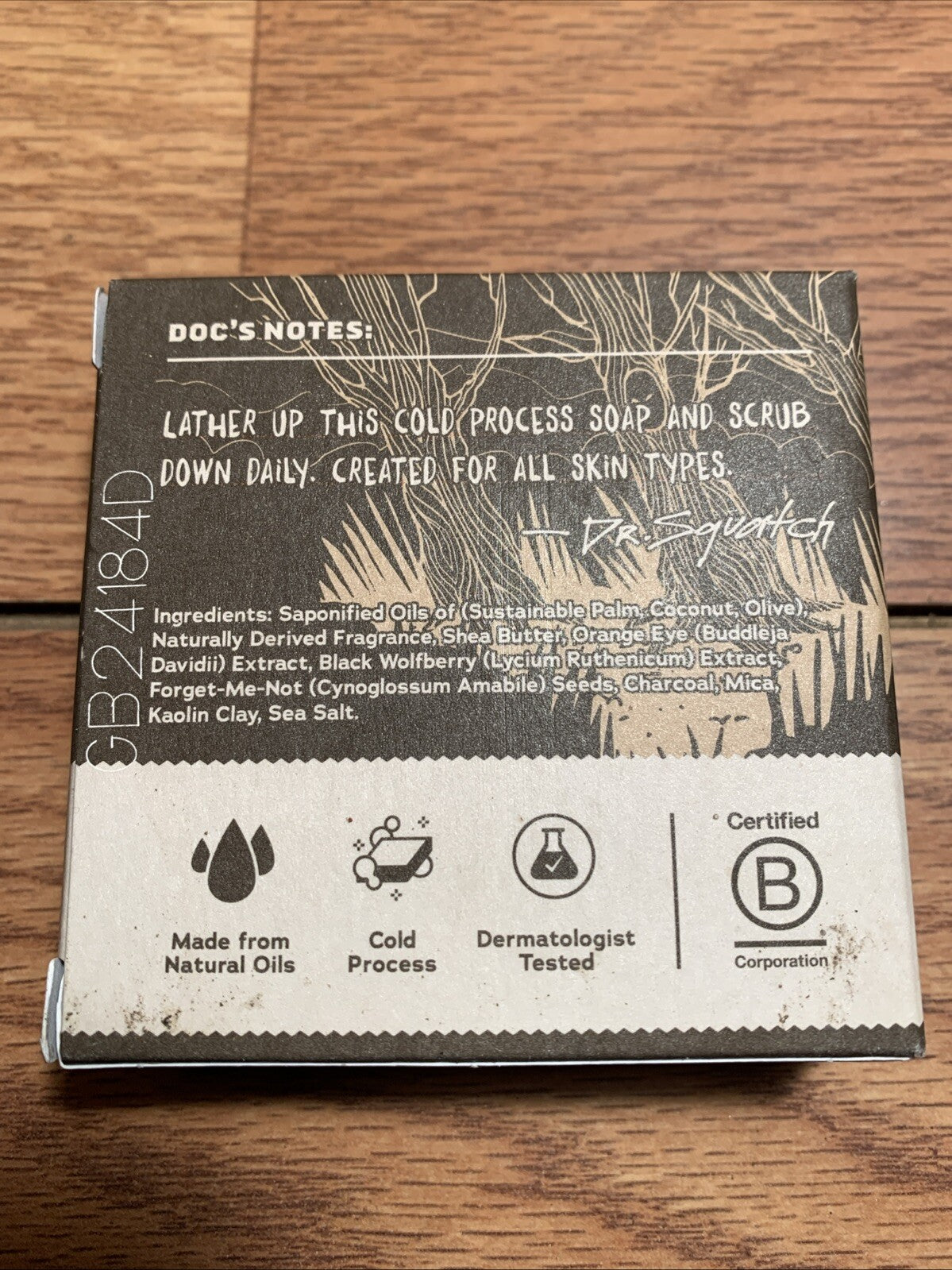 Heavy Grit Natural Bar Soap - Limited Edition Men's 5 oz.
