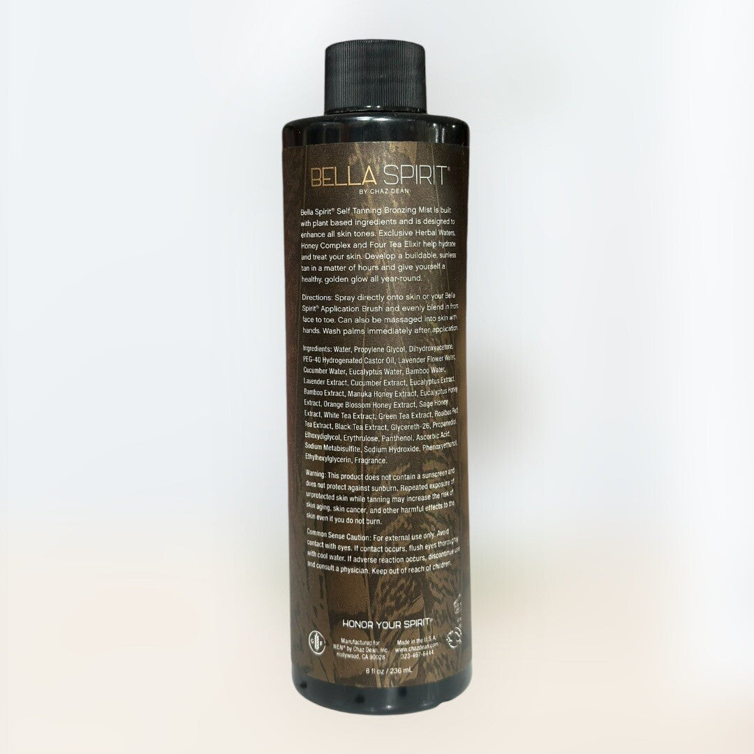 Self Tanning Bronzing Mist - 8 oz No Spray Skin Care