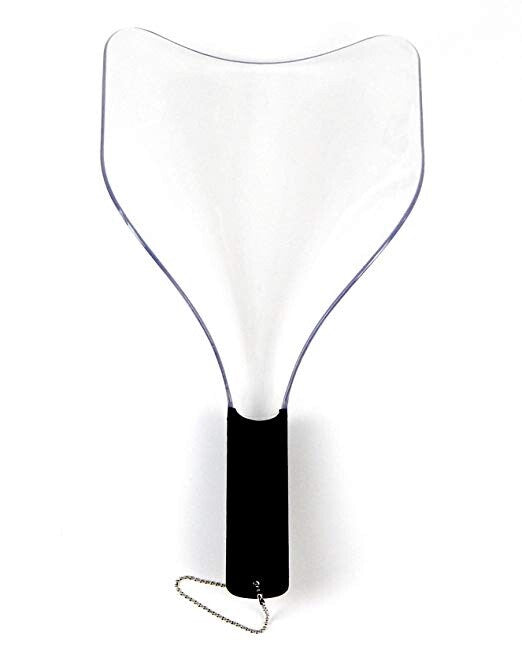 Face Shield for Hairdressing Salon Hair Mask & Face Protection - White