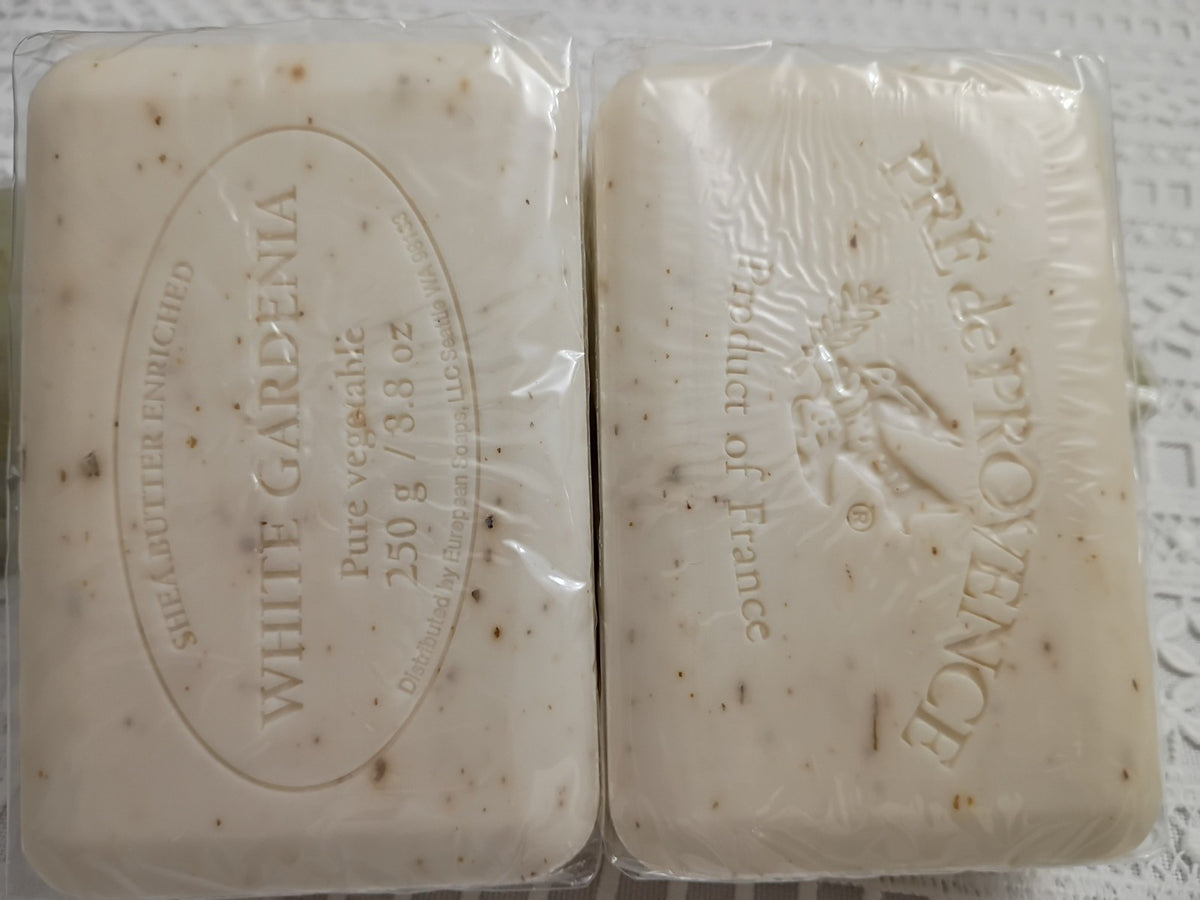 Pre de Provence White Gardenia Soap Set of Two - 250g Each
