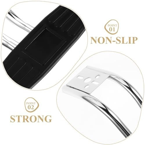 Salon Chair Footrest Pedal - Non-Slip Support for Hairdressing & Barber Chairs