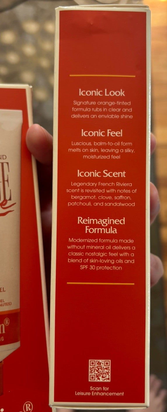 Vacation Brand SPF30 Sunscreen Gel with Orange Gelee 3.12oz Pack of 2