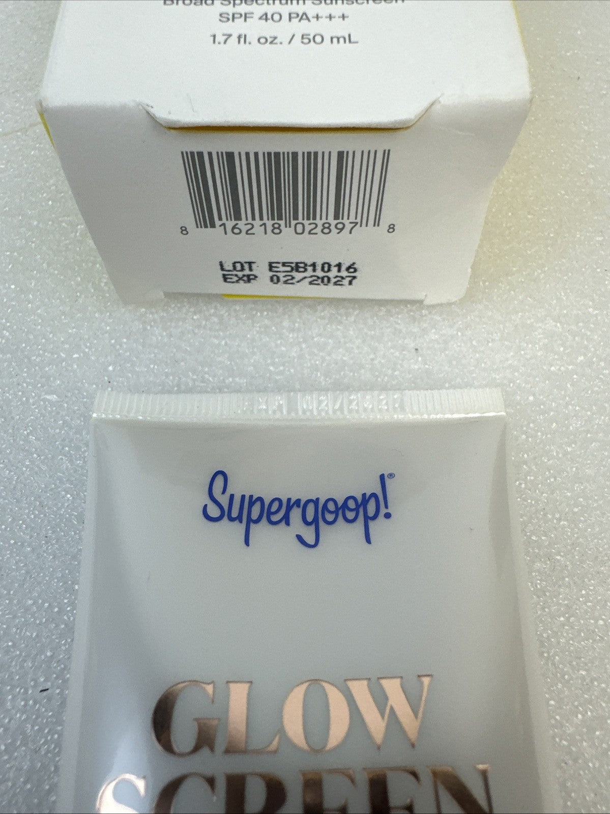 SPF 40 Glowscreen Sunscreen with Golden Hour Finish - 1.7 Fl Oz Sealed