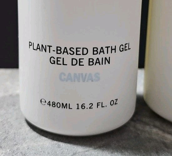 Plant-Based Bath Gel Body Wash 16.2 oz - 2 Bottles