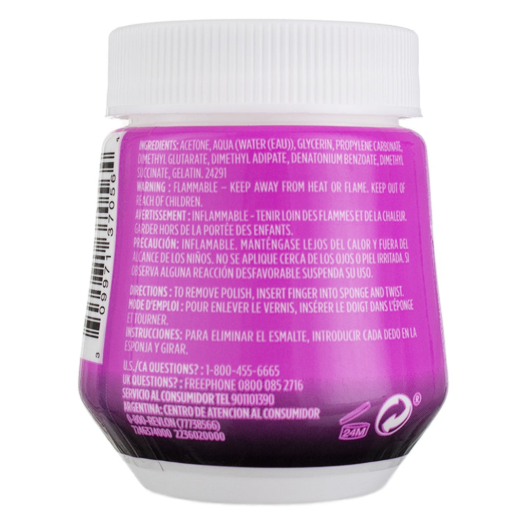 Cutex Twist & Scrub Nail Polish Remover Jar 2 fl oz - Nourishing & Scented