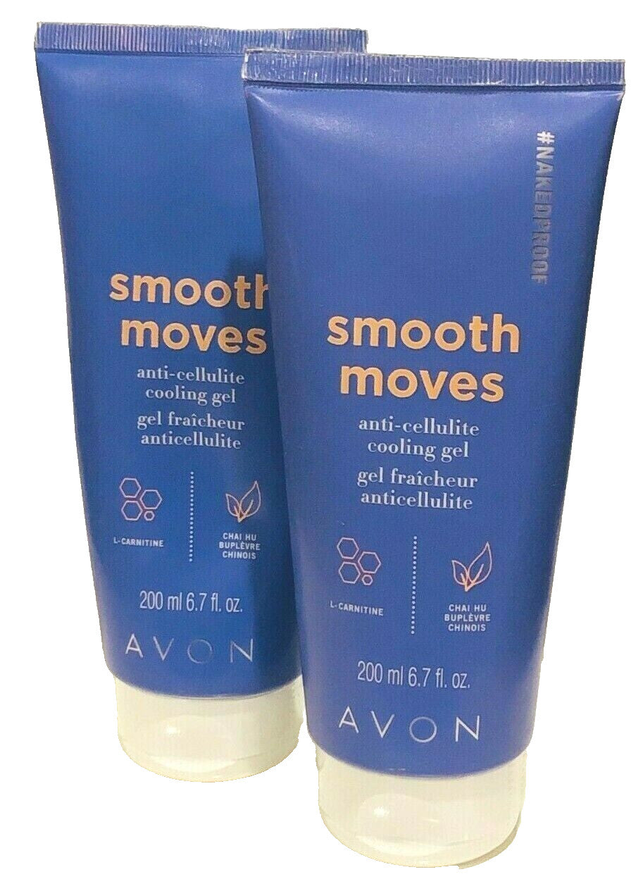 Anti-Cellulite Cooling Gel with L-Carnitine - 6.7 fl oz Pack of 2