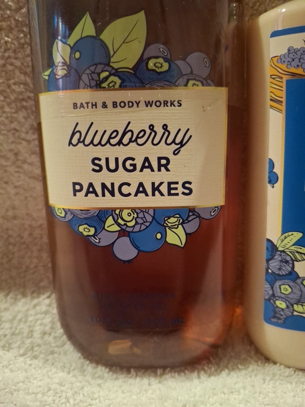 Blueberry Sugar Pancakes Body Lotion & Shower Gel Set - 8oz & 10oz
