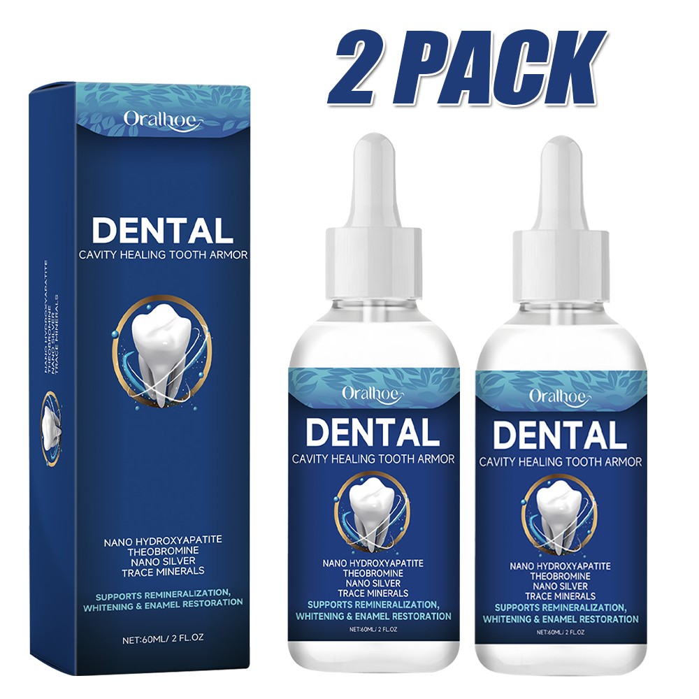 Liquid Dental Cavity Repair Serum with Nano-Hydroxyapatite - Gum & Tooth Sensitivity Relief