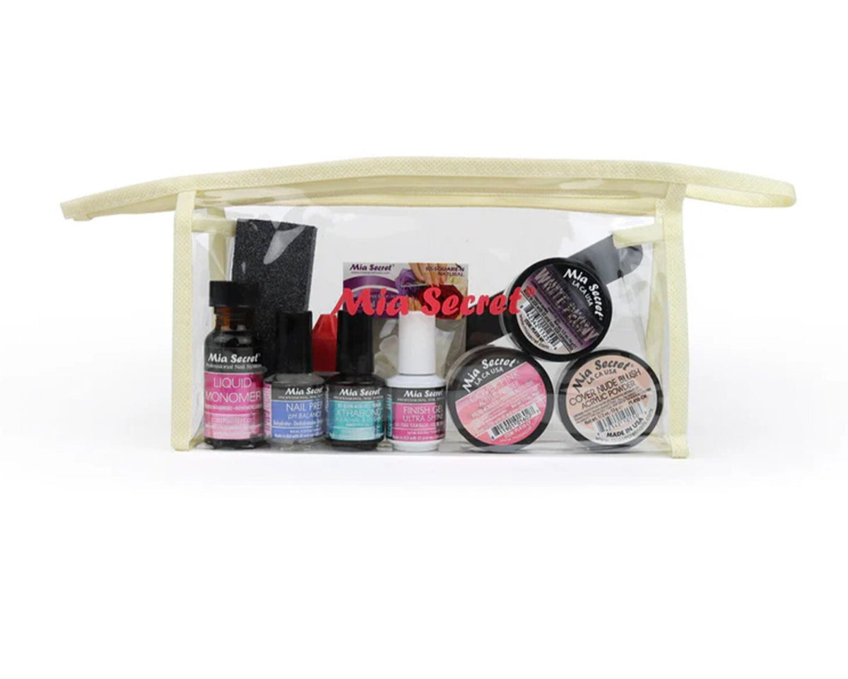 Professional Acrylic Nail Cover Powder Kit 12-Piece Salon-Grade Set