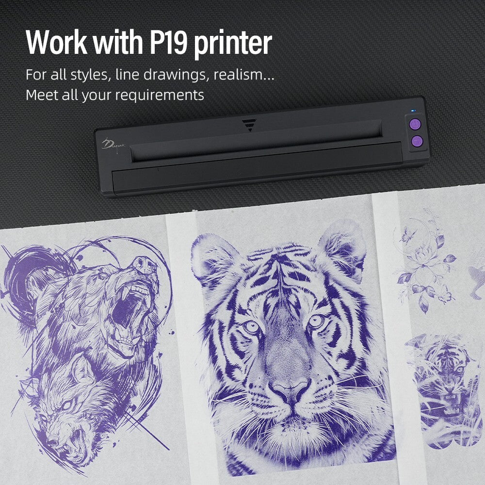 Stencil Paper Pack 20 Sheets for Hand Drawing and Thermal Transfer