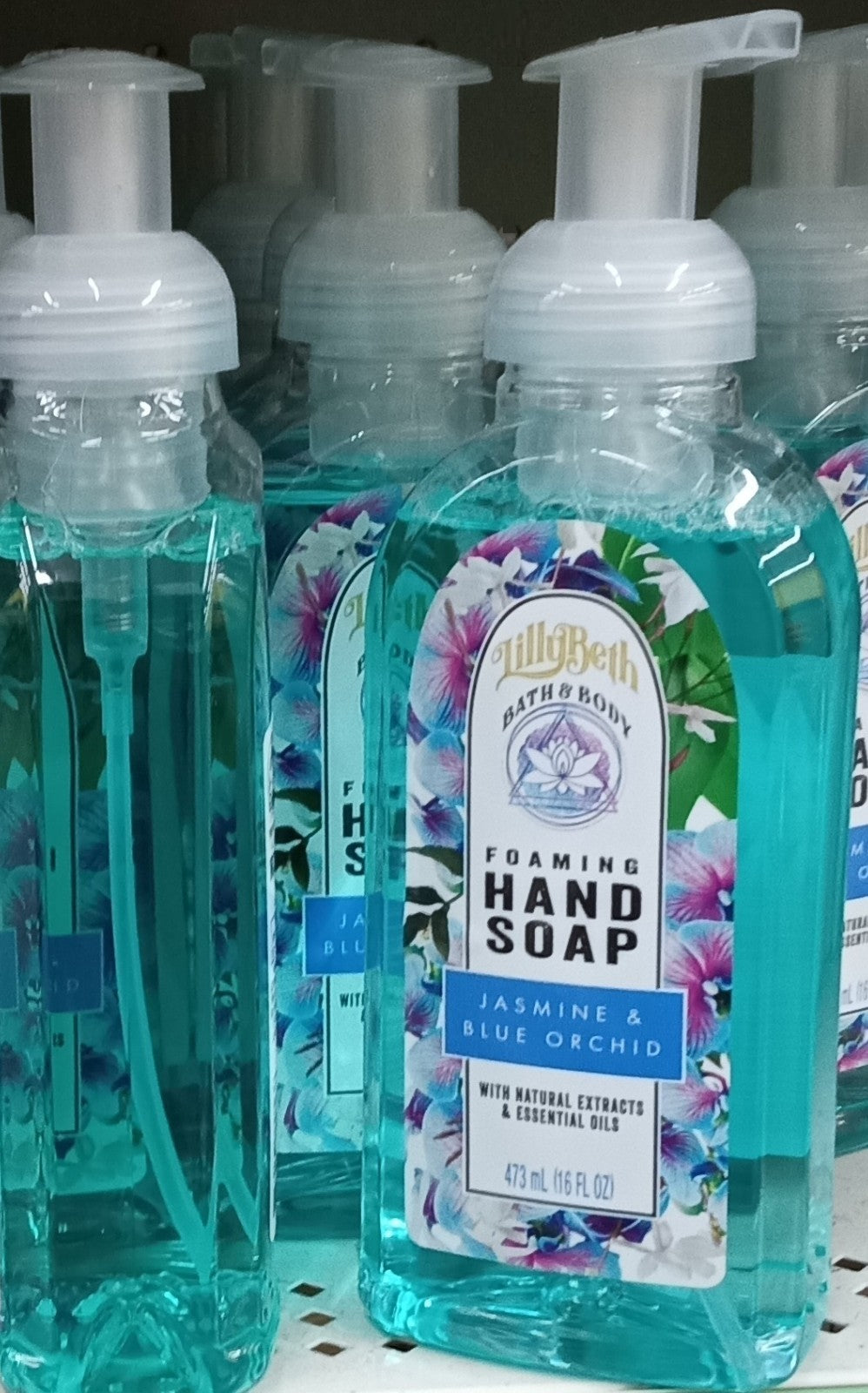 4 Pack Foaming Hand Soap with Natural Extracts and Essential Oils - 16 Oz