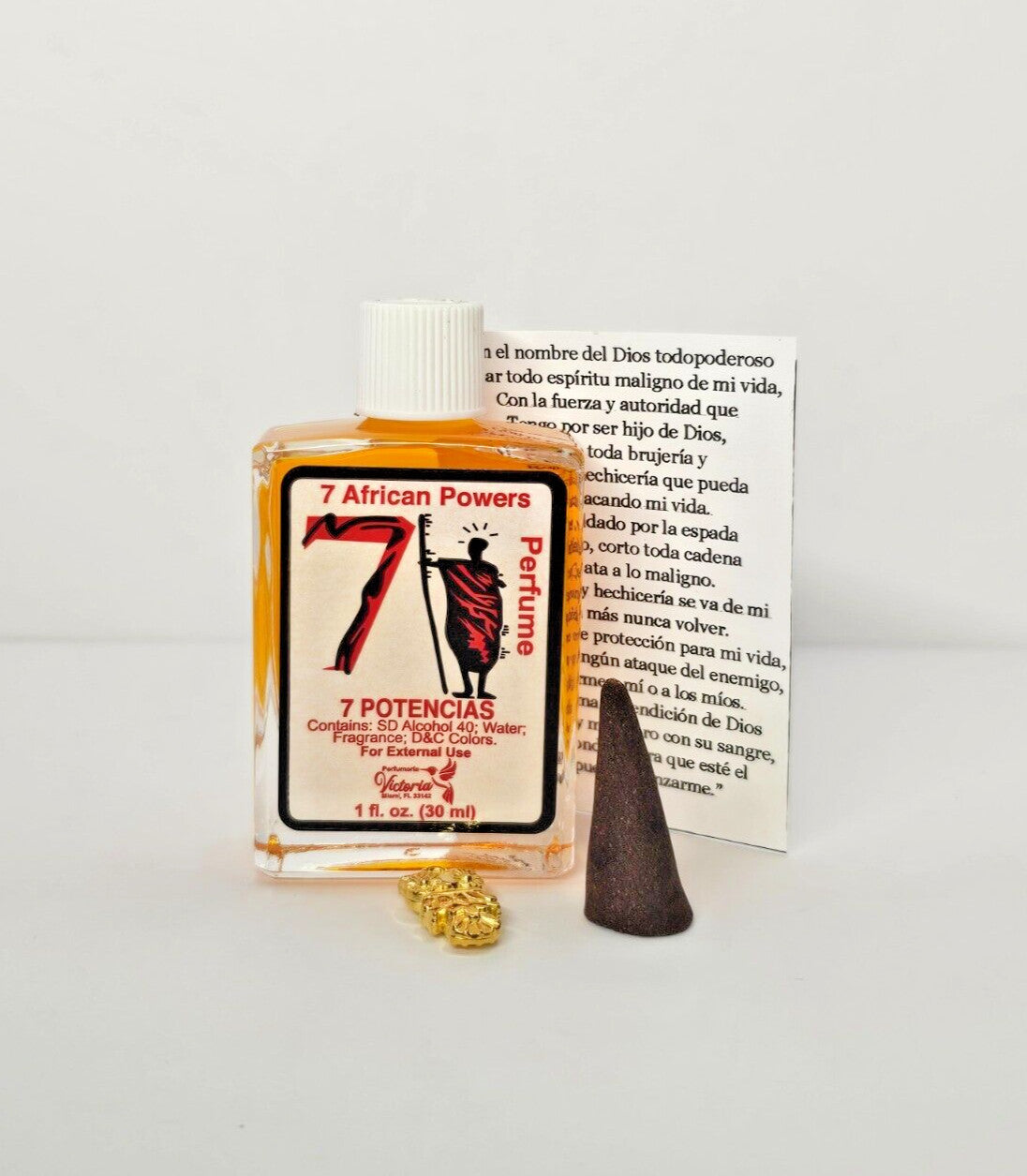 African Powers Perfume with Pheromones for Love Money Success & Protection