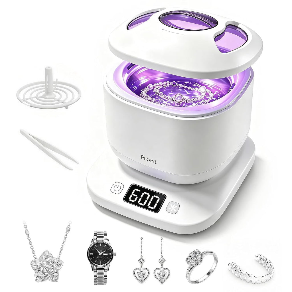 UV Ultrasonic Retainer Cleaner Machine for Dental Guards & Invisalign