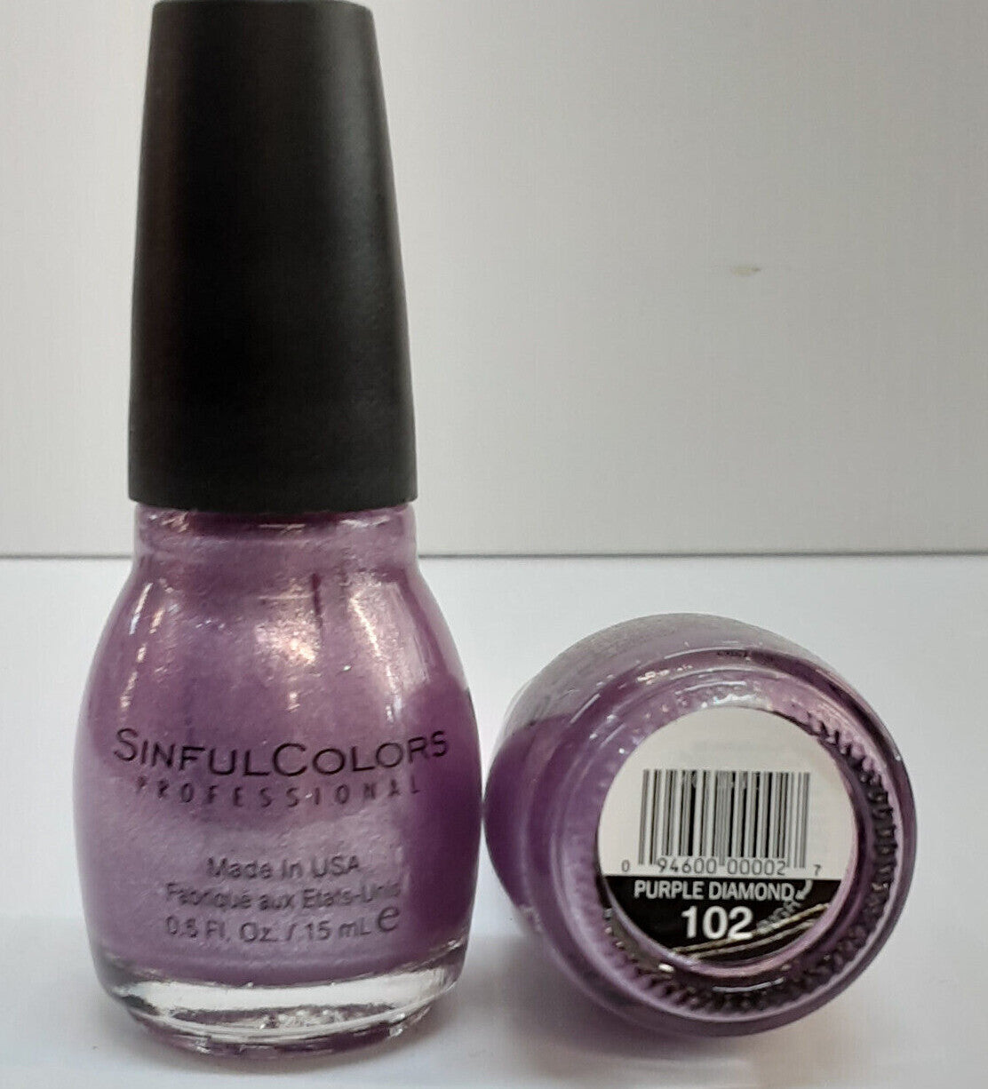 Sinful Professional Nail Polish Set - Purple Diamond 0.5 fl oz x 2