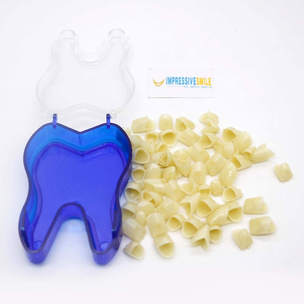 Mixed Dental Temporary Crown Kit for Anterior & Posterior Teeth - 100 Units