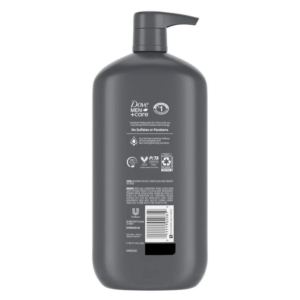 Men's Body and Face Wash - Hydrating 30 oz Clean Comfort