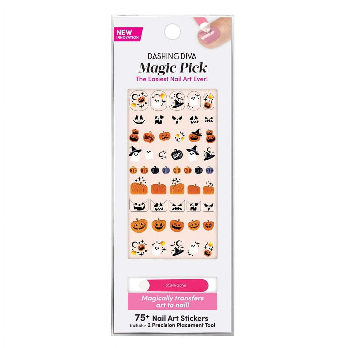Halloween Nail Art Stickers Sealed Dashing Diva Magic Pick - Style Options