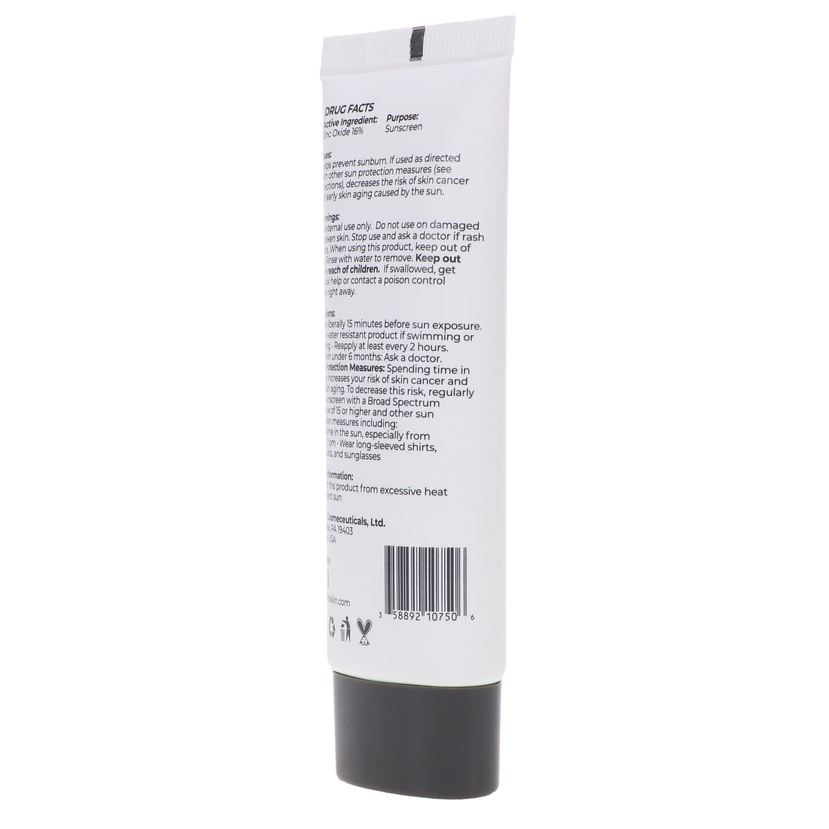 SPF 40 Sunscreen with Zinc & Vitamins - Hydrating Moisturizer for Mature Skin