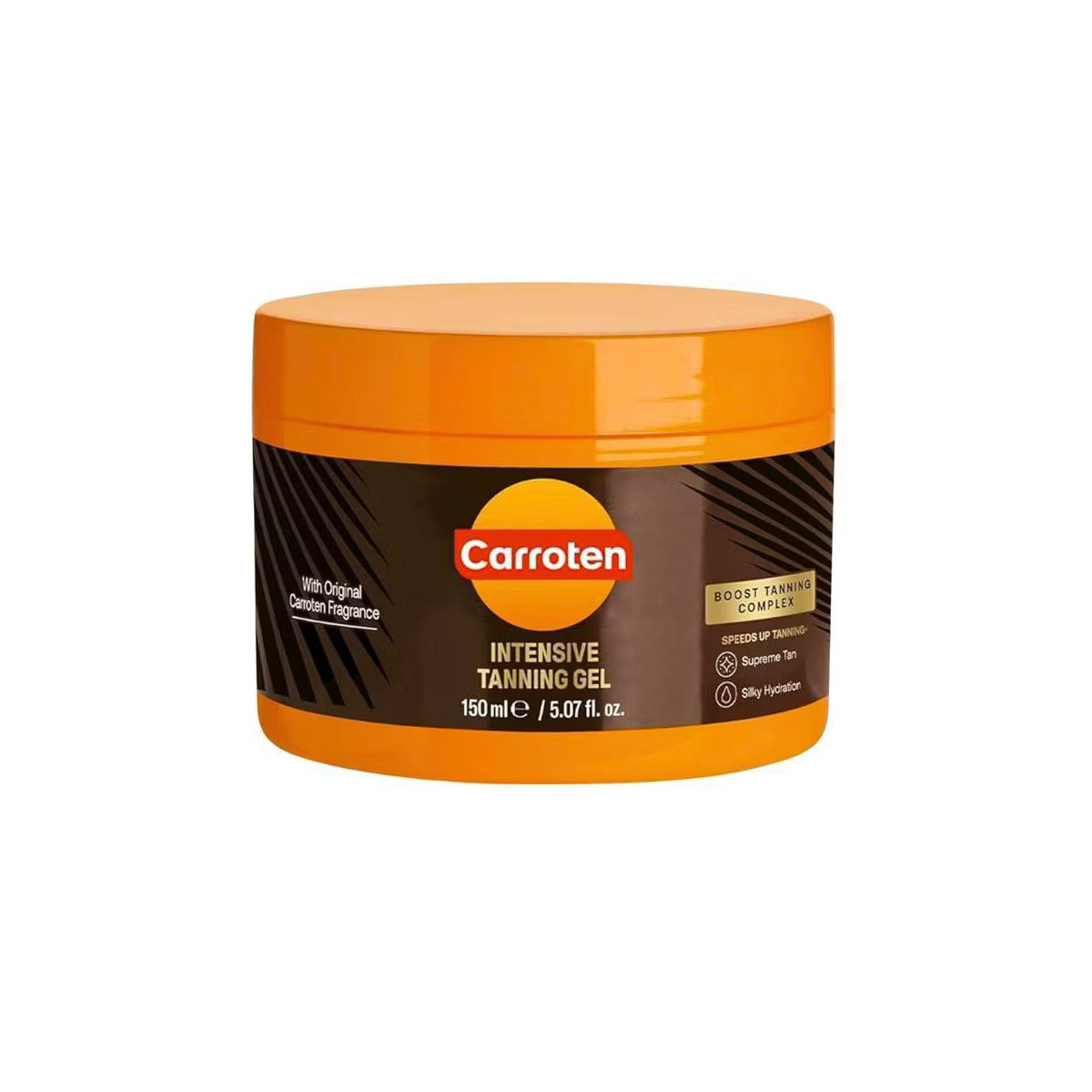 Intensive Tanning Gel 150ml - Fast, Long-Lasting Bronze with Carrot & Coconut Oils