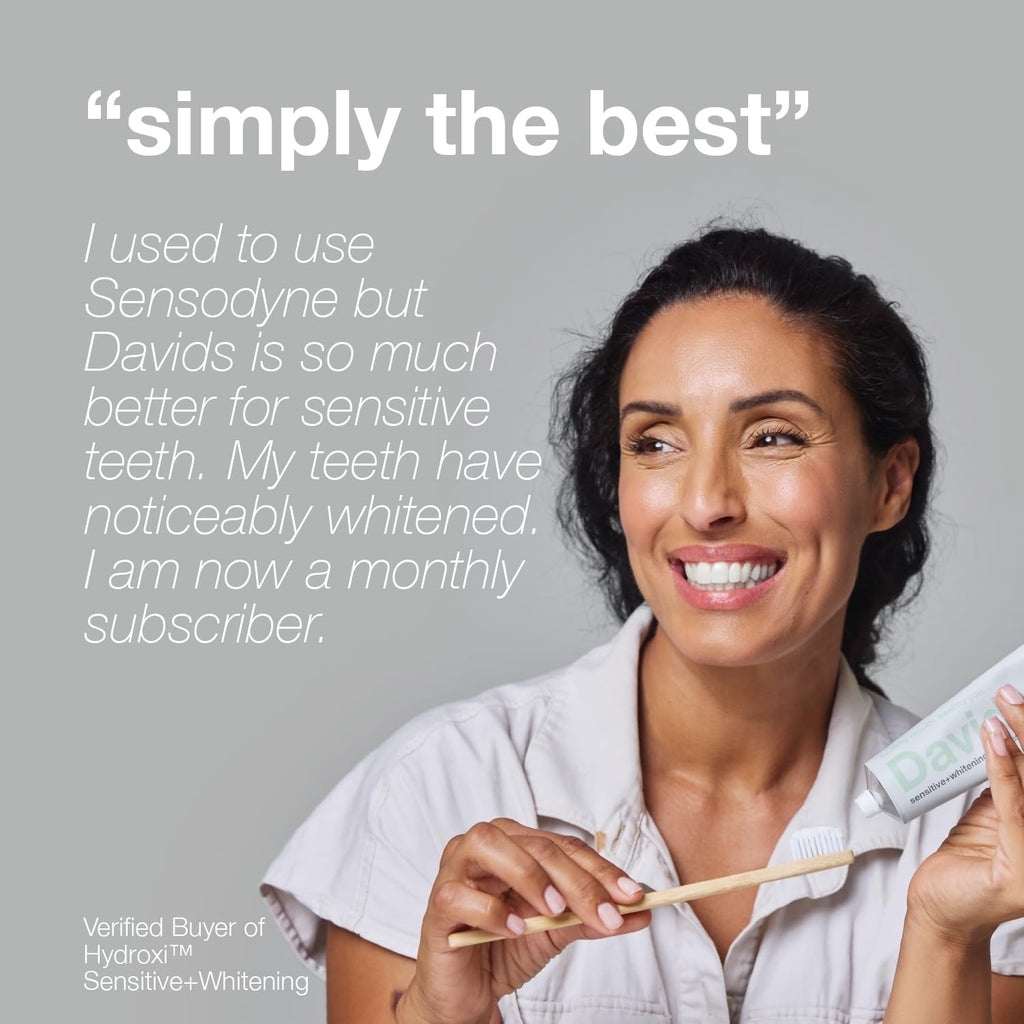Fluoride-Free Nano Hydroxyapatite Toothpaste for Enamel Remineralization & Sensitivity Relief