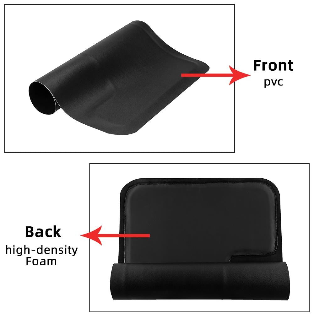 Anti-Fatigue Salon Floor Mat for Barber Chairs 3x4ft Thick PVC & Foam