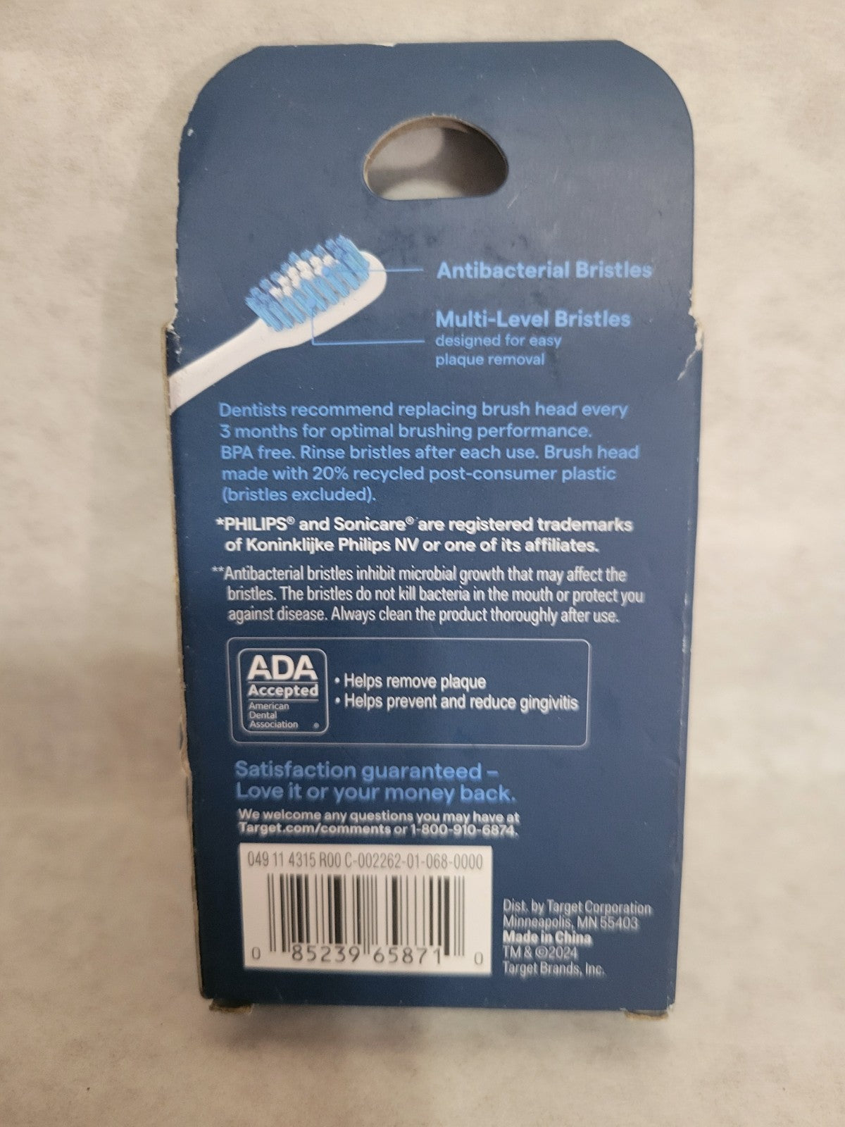 Up & Up Sonic Soft Replacement Brush Heads 2-Pack for Electric Toothbrushes