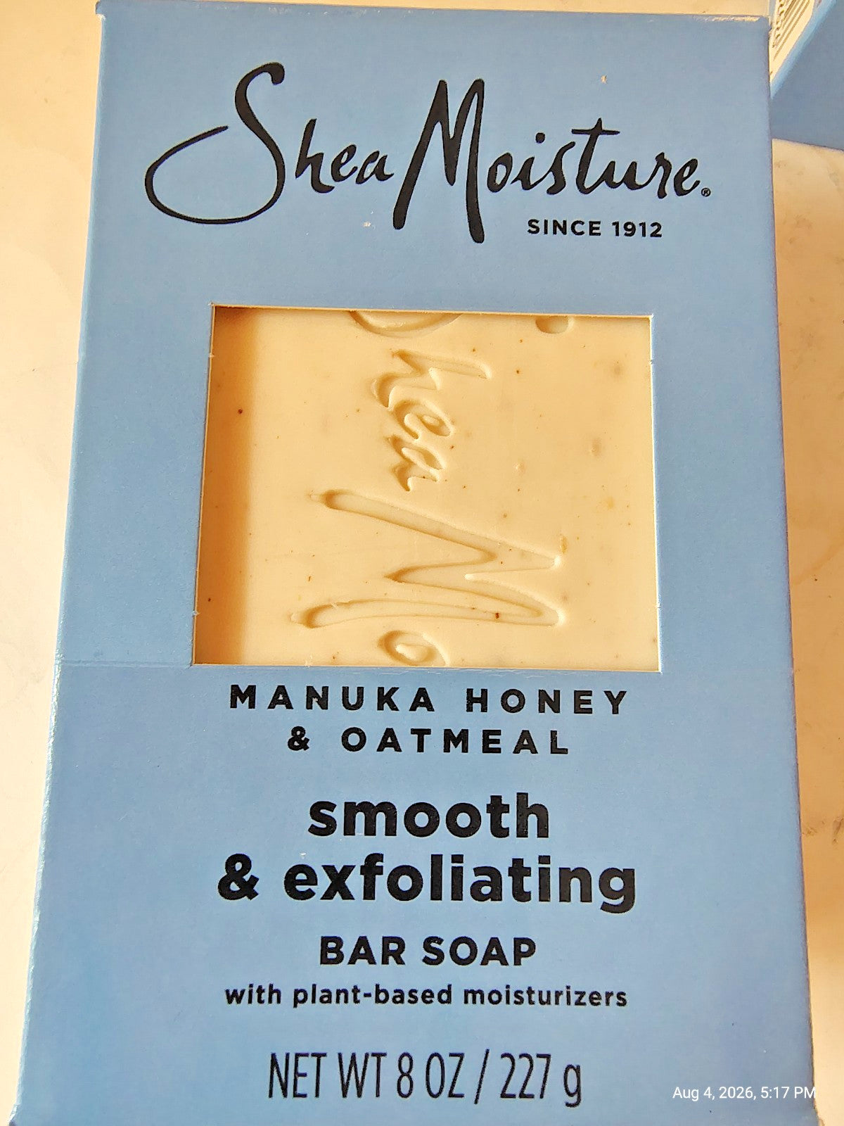 Shea Moisture Manuka Honey & Oatmeal Bar Soap - 8oz, Pack of 10