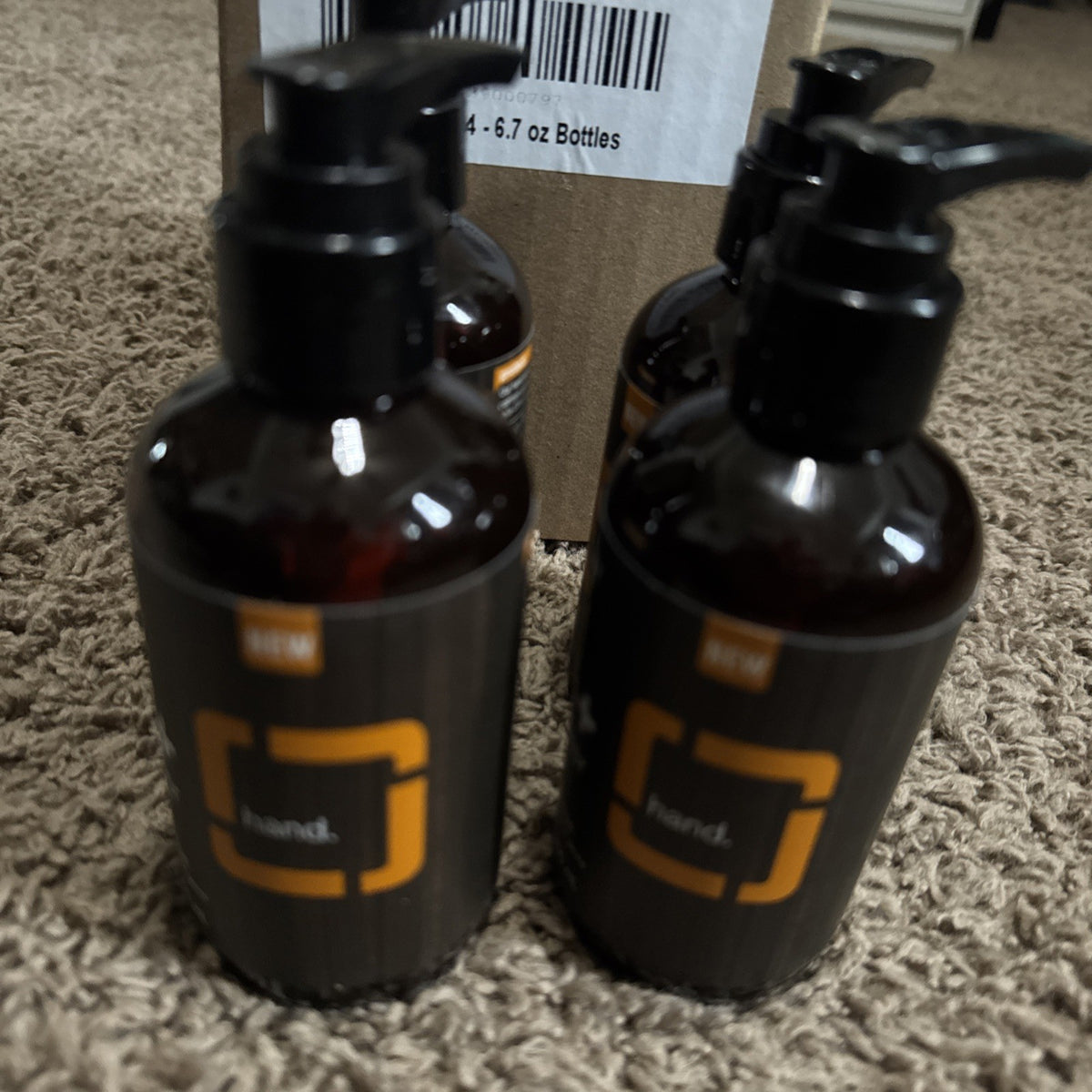 4-Pack Hydrating Hand Wash Pump Citrus 6.7 Oz - Everyday Hand Soap