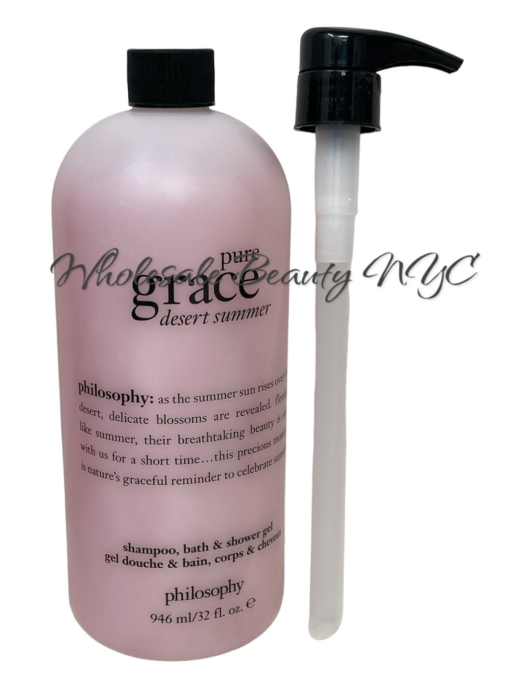 Philosophy Pure Grace Desert Summer Shower Gel 32Oz - Sealed & Jumbo Size