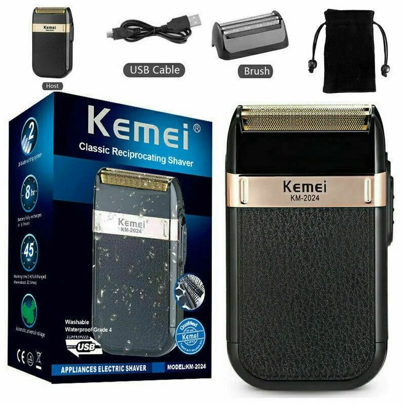 USB Rechargeable Electric Shaver Trimmer Razor for Men & Family Grooming