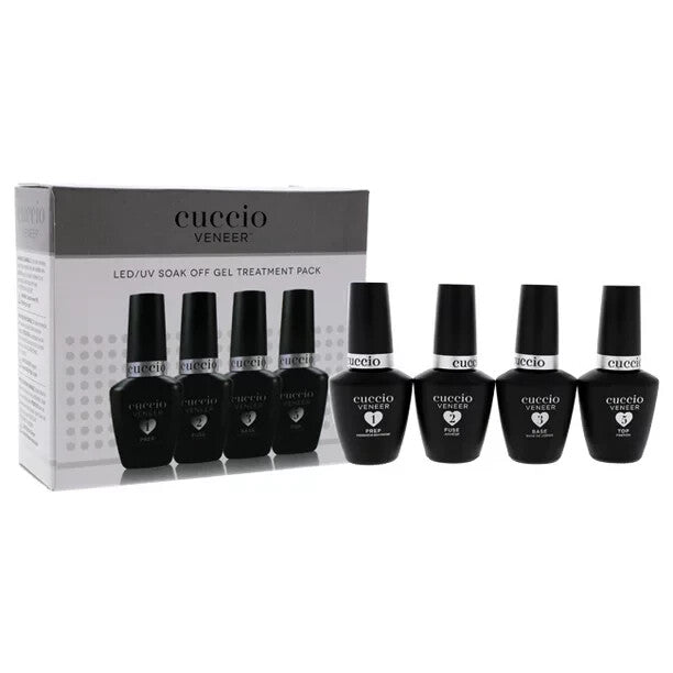 Veneer Nail Treatment Pack - Prep, Base, Top Coats with 13ml Each