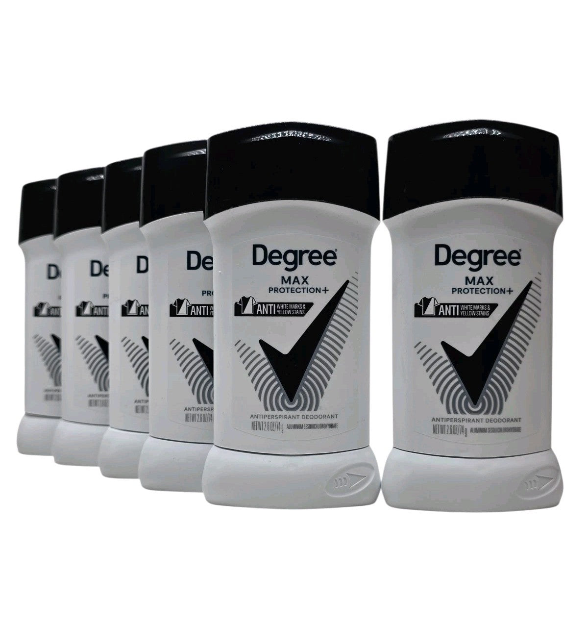 Degree Max Protection+ 5-in-1 Antiperspirant Deodorant, Black and