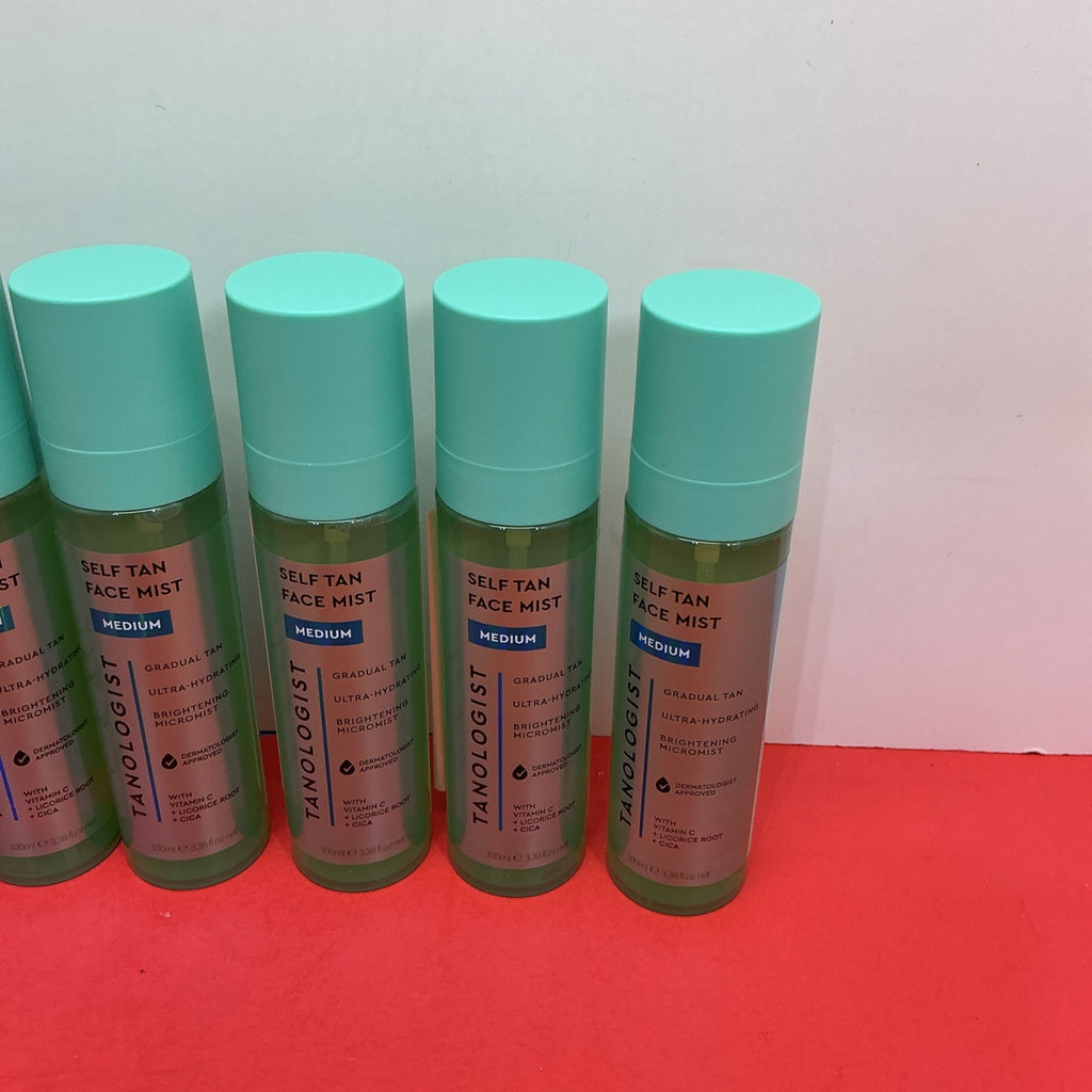 Self-Tanning Facial Mist with Brightening & Hydrating - Gradual Glow 3.38oz (6 Pack)