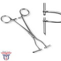 Septum Forceps Clamp 6" Pliers - Surgical Stainless Steel Body Piercing Tools