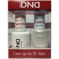 DND Gel Top Coat & Base Coat Set - 15ml UV/LED Soak Off Gel Polish