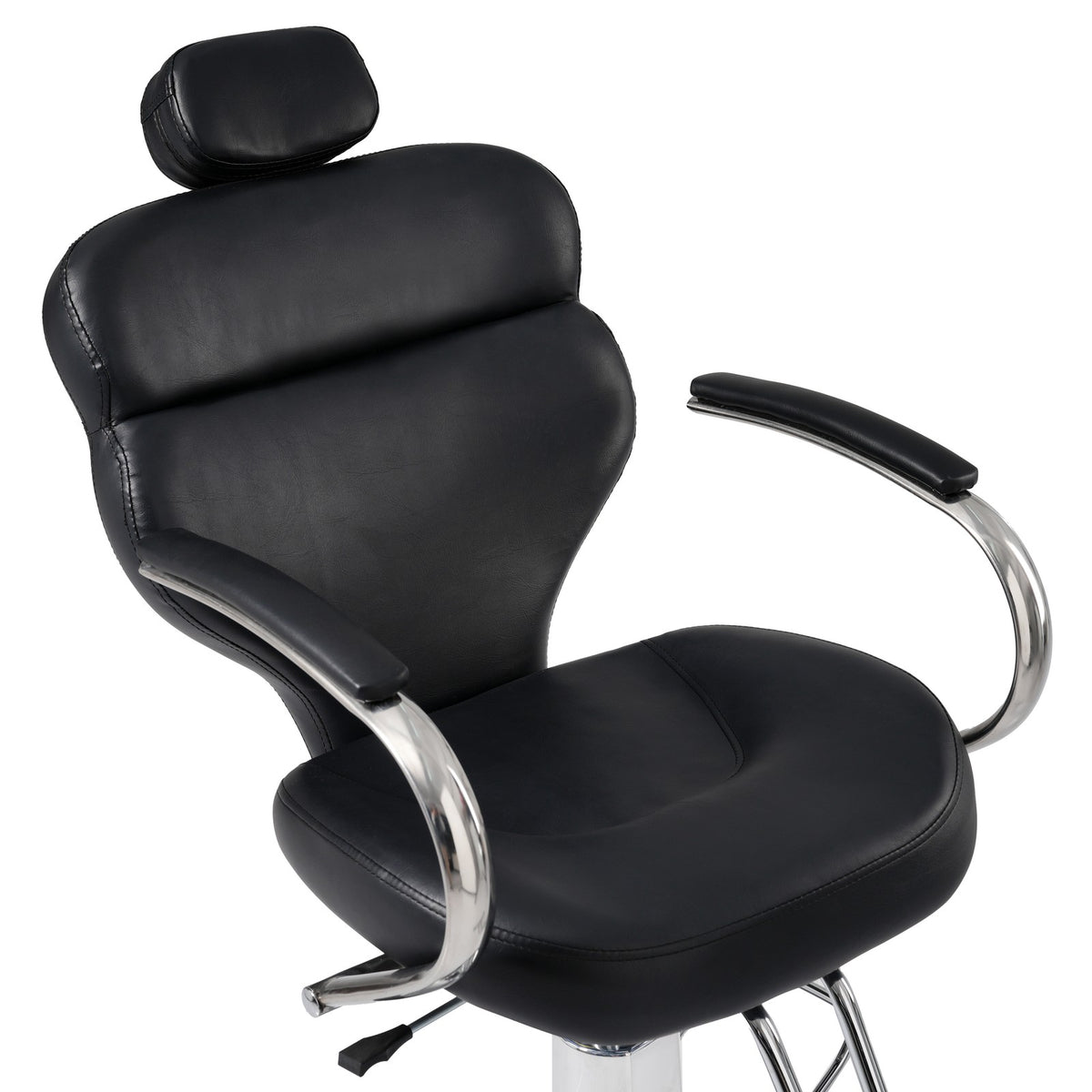 Hydraulic Reclining Barber Chair with Footrest for Salon Hair Styling Spa