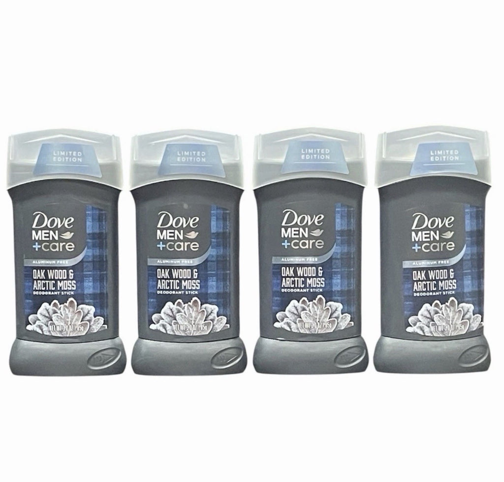 Dove Men Deodorant Oak Wood & Arctic Moss Limited Edition Pack of 4