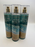 Set of 3 Bath & Body Works At The Beach Fragrance Body Mist 8oz Women
