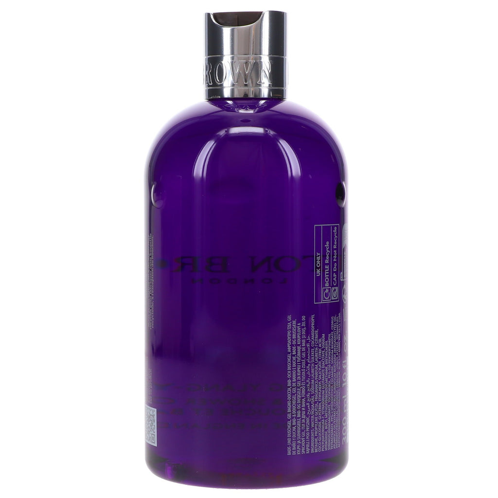 Relaxing Ylang-Ylang Bath & Shower Gel - 10 oz, Soothing Floral Scent