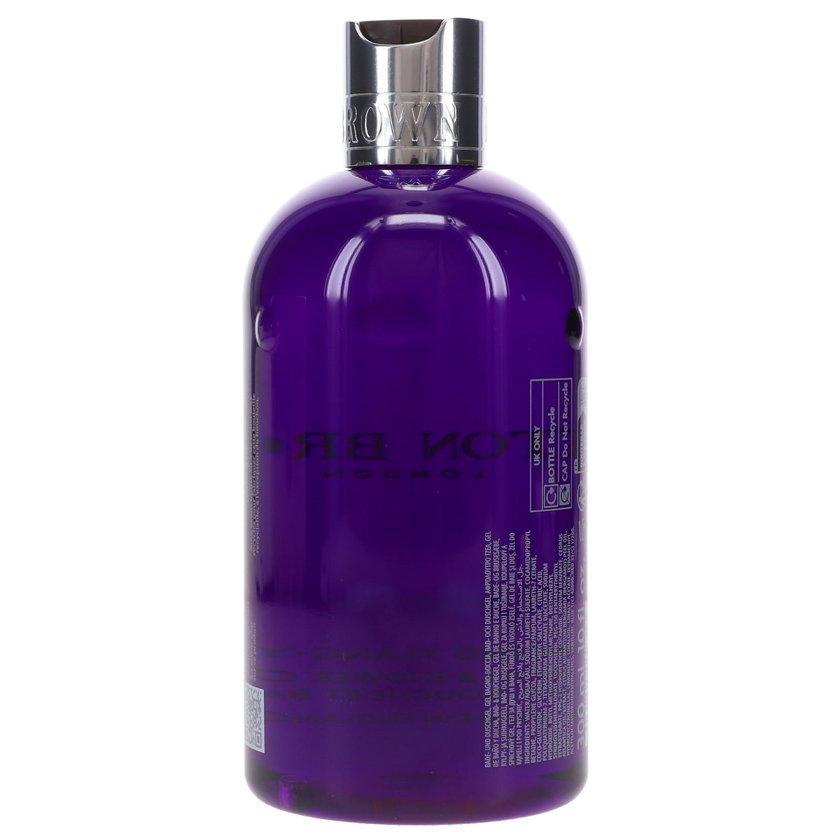 Relaxing Ylang-Ylang Bath & Shower Gel - 10 oz, Soothing Floral Scent