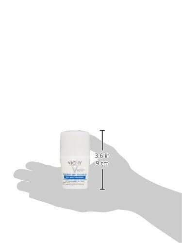 Vichy 24HR Deodorant Roll-On for Sensitive Skin - 2 Pack 50ml