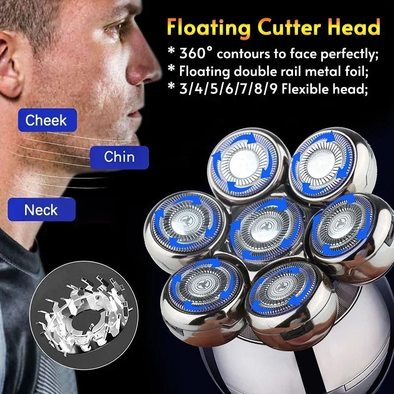 Electric Shaver Head Replacement 3D 4D 5D 6D 7D 8D 9D Compatible
