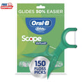 Dental Floss Picks Mint Floss with Scope Outlast Flavor - 150 Count