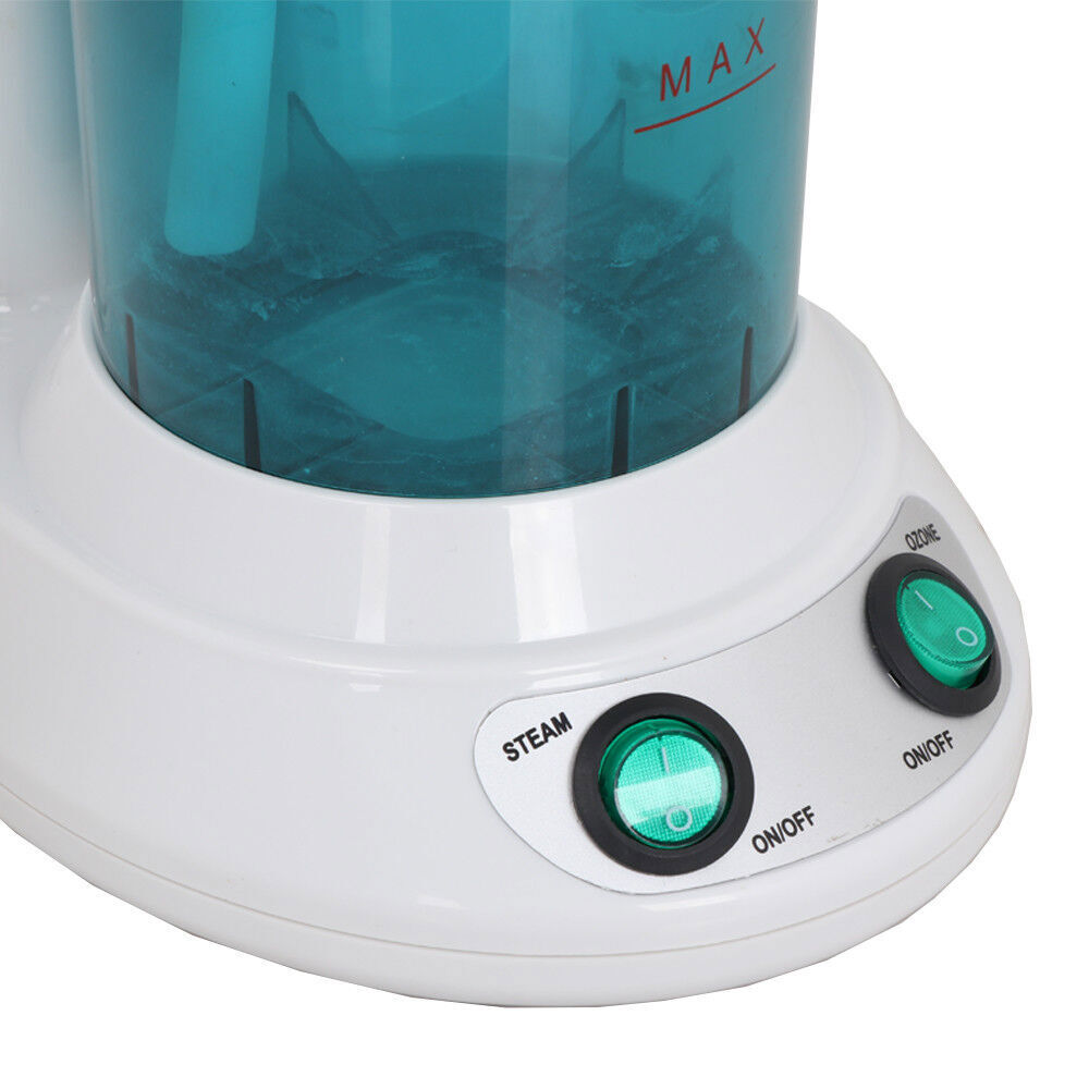 Portable 2-in-1 Hair & Facial Steamer - Ozone Tabletop Home Use Device