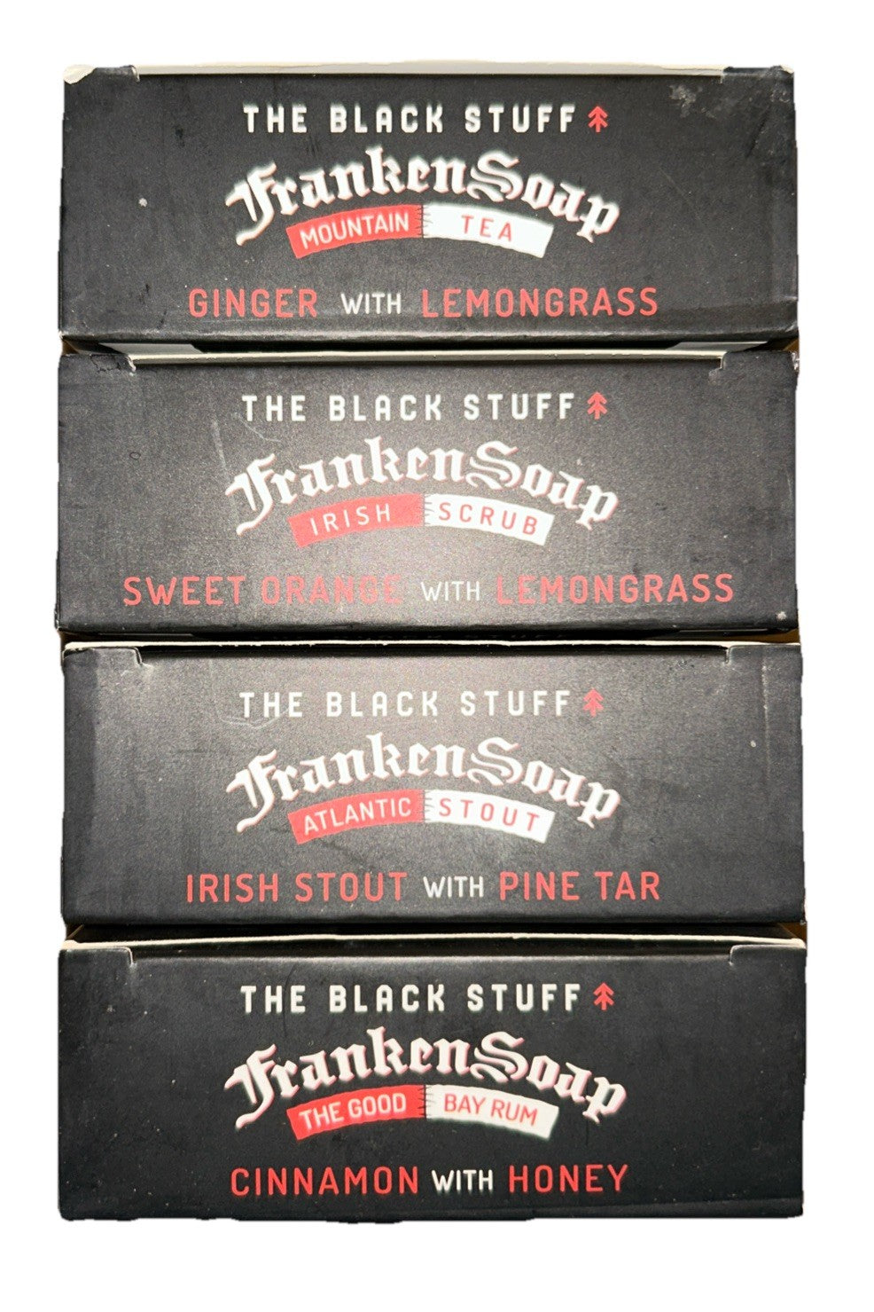 Set of 4 Irish Natural Bar Soaps - Limited Edition Handmade Irish Soap