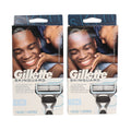 2 Pack Razor Handle and Cartridge for Sensitive Skin