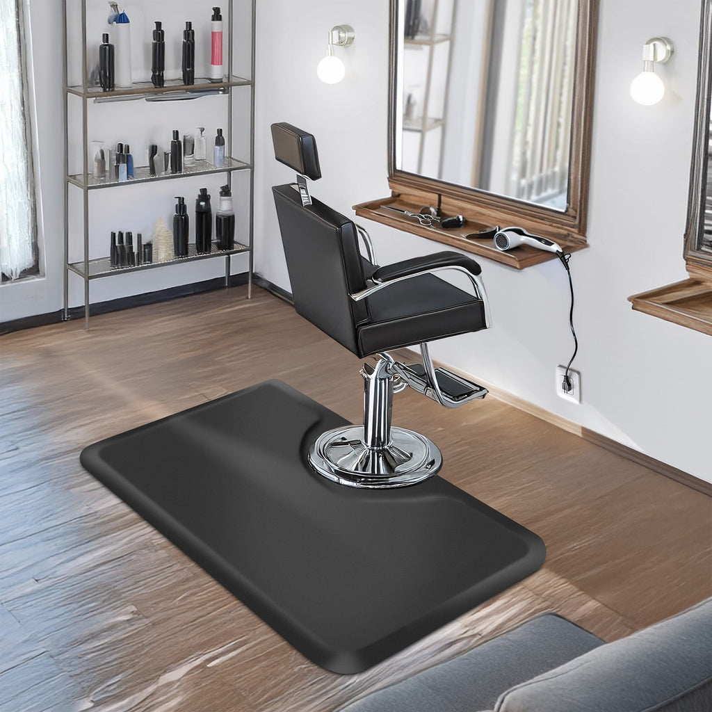 Anti-Fatigue Salon Chair Floor Mat 3x5 Feet, 1/2 Inch Thick, 2 Pack
