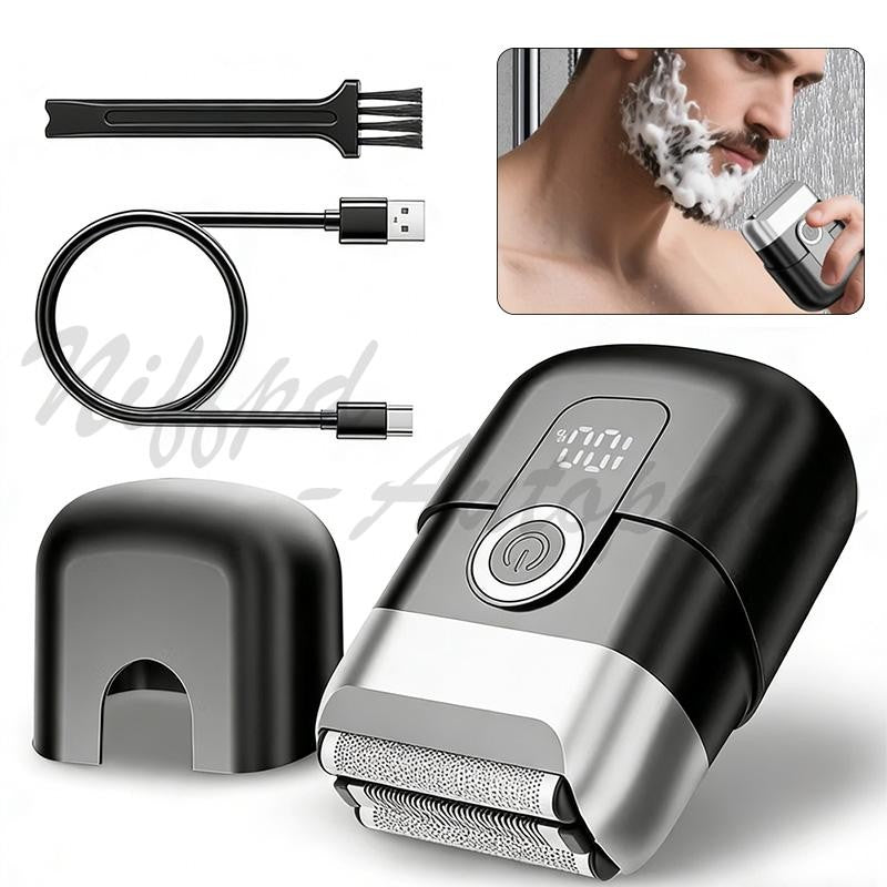 Men's Electric Foil Shaver - Wet & Dry 3-Blade Razor, USB-C Rechargeable