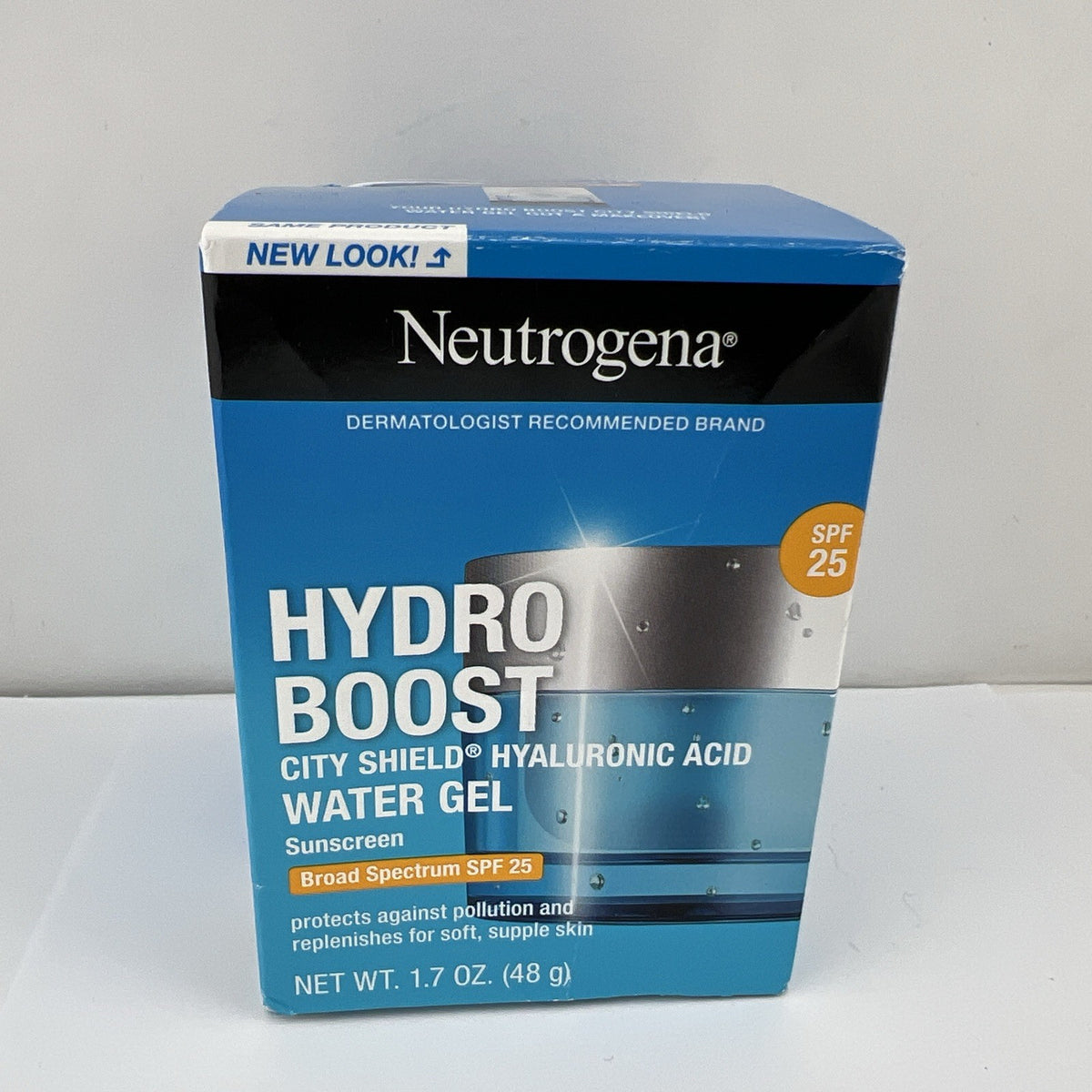 Neutrogena Hydro Boost Water Gel SPF25 1.7 oz Hyaluronic Acid Moisturizer